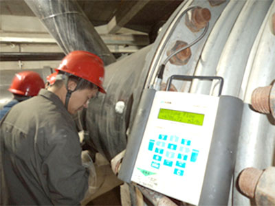 超聲波(bō)流量計(ji)安裝現(xian)場